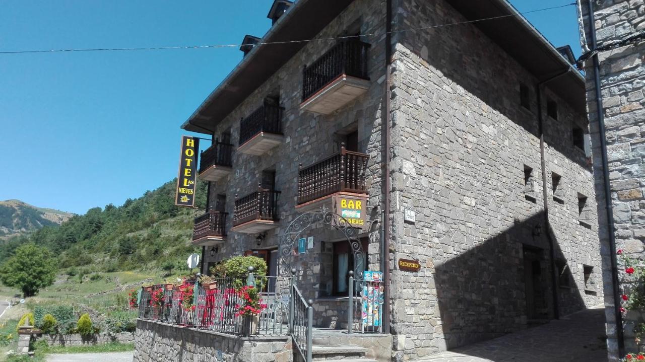 Hotel Las Nieves Linás de Broto Esterno foto